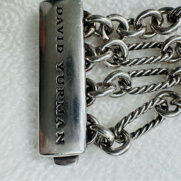 David Yurman Silver Chain Bracelet - Picture 5 of 6